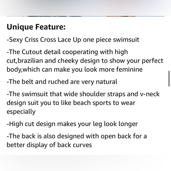 Pink One Piece Swimsuit with cutout - Picture 6 of 10